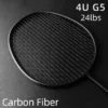 Carbon Fiber Badminton Racket 4U