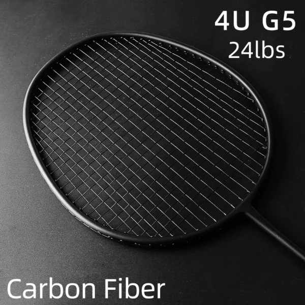Carbon Fiber Badminton Racket 4U