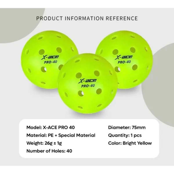 my-11134207-7ras8-mdloq4sbu3zz9f.webp X-ACE Pro 40 Pickleball