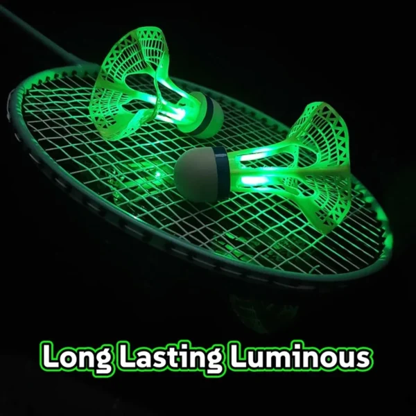 my-11134207-820l4-mj5j7lpaark641.webp BBAK 4Pcs LED Badminton Shuttlecock Set