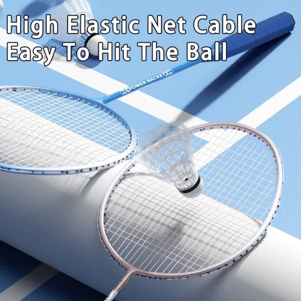 2Pcs Badminton Racket Set