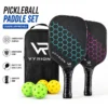 Random Pickleball Racquet Set 2 Rackets 4 Balls